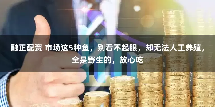 融正配资 市场这5种鱼，别看不起眼，却无法人工养殖，全是野生的，放心吃